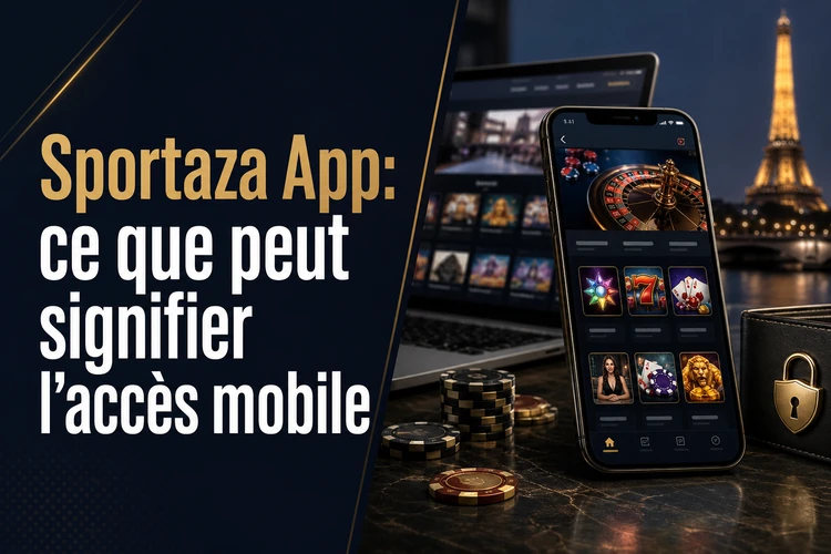 Sportaza App: ce que peut signifier l'accès mobile