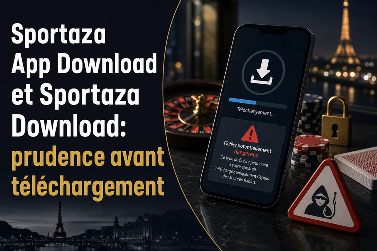 Sportaza App Download et Sportaza Download: prudence avant téléchargement