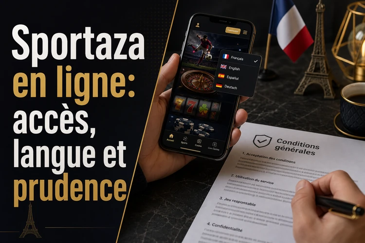 Sportaza en ligne et Sportaza Online: accès, langue et prudence